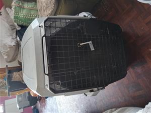 Cargo approved pet cage for travelling purposes 
