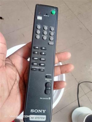 SONY AV SYSTEM RM-AAU008 REMOTE CONTROL (str-da3200 es)