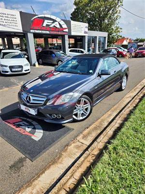 MERCEDES E250 CGI CABRIOLET WITH FULL SERVICE HISTORY FORSALE