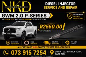 GWM 2.0L P-SERIES_Diesel_Injectors 