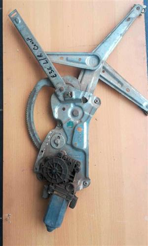 Bmw E36 window mech left rear