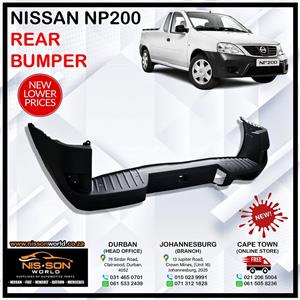NISSAN NP200 REAR BUMPER