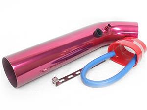 NX Anodised Red Intake Pipe with fittings