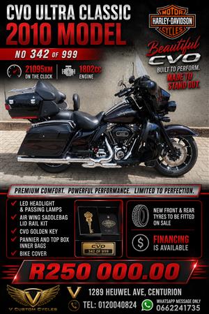Numbered Edition CVO Ultra Classic