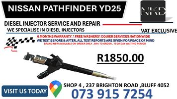 Nissan Pathfinder yd25 Diesel Injectors 