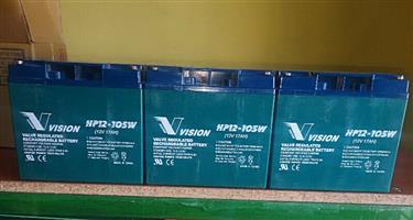 Vision Deep Cycle (17Ah) Battery For Sale 