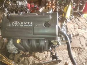 Toyota 4zz engine end gearbox good condition 