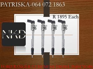 FORD RANGER 3,2 DIESEL INJECTORS  FOR SALE