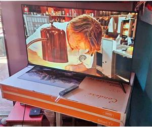 43" Frameless Smart Android HD LED TV, New with warranty and FREE DELIVERY