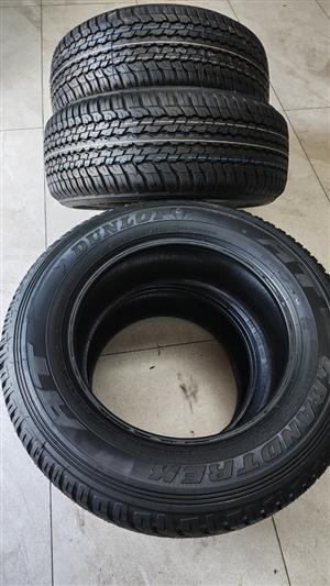 Dunlop Grandtrek A/T25, 265/60/18 brand new set for