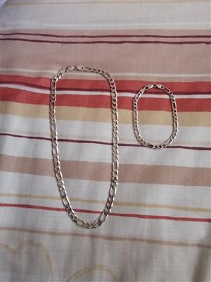 Sterling Silver Chain & Bracelet