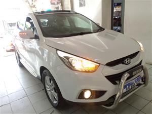 2016 HYUNDAI IX35 2.0 AUTOMATIC DOUBLE SUNROOF LEATHER REVERSE CAMERA WHITE COLOR PETROL 77.000KM