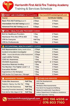 Occupational Health & Safety Training & Services - Business Compliance