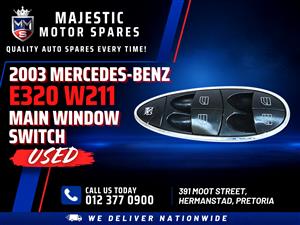 2003 Mercedes-Benz E320 W211 Main Window Switch for Sale – Used
