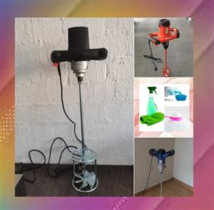 Hand held detergent mixer for up to litre batches