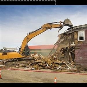 professional demolition and rubble removal 