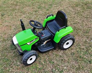 12v kids ride on electric tractor
