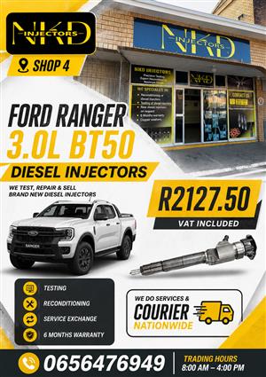 FORD_RANGER_3L_DELPHI_DIESEL_INJECTORS_NKD_REFURBISHMENT