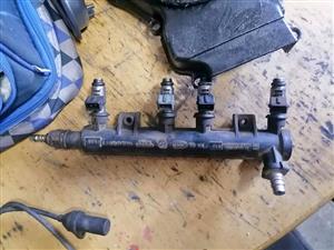 Fiat Palio/Strada/Sienna 1.2L Injectors with injector Rail
