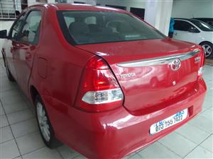 2017 TOYOTA ETIOS 1.5 SPRINT SEDAN MANUAL  MAROON Color PETROL 