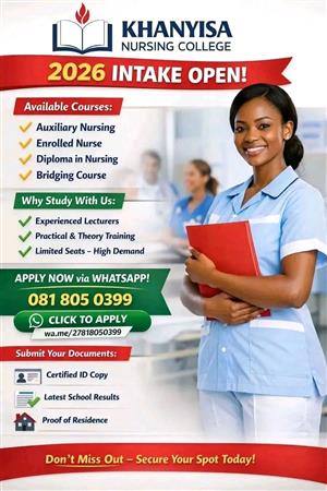 Nursing Intakes Now Open At Khanyisa Nursing College 