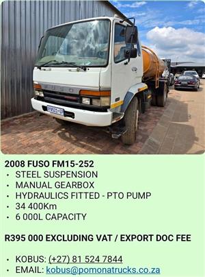 2008 FUSO L WATER BOWSER