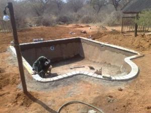 Building Swimming Pools and Paving and Rock Art with Lapa