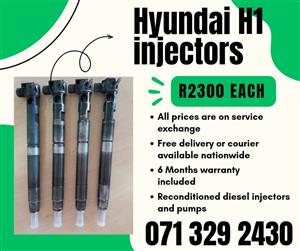 HYUNDAI H1 INJECTORS FOR SALE WITH WARRANTY 