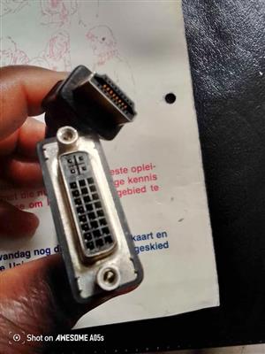 DVI (female )to HDMI converter