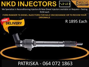 DIESEL INJECTORS FOR FORD RANGER T6 FOR SALE