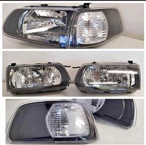 Toyota Tazz Smoked headlights & Corners/Indicators  4the combo  Call  no
