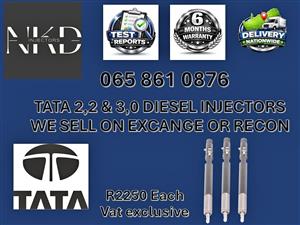 TATA 2,2 / 3,0 DIESEL INJECTORS FOR SALE - RECONDITIONED AND NEW SASOLBURG