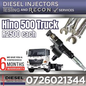 Hino 500 Truck diesel injectors for sale