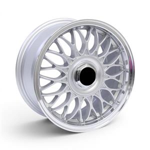 15″ TWC511 4/100 & 5/100 Silver Machine Lip Alloy Wheels