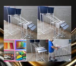 foot operated available  Make Milkshake lollies,