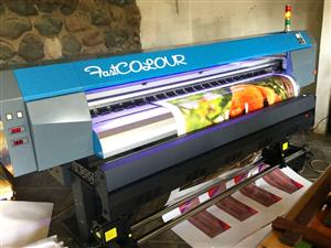 F-1866/ECO/DX7 FastCOLOUR 1860mm EPSON® DX7 Printhead Large-Format ECO Solvent Ink Inkjet