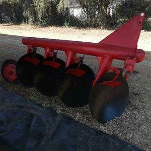 4 Disc pipe plough New 