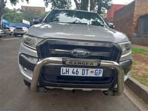 2016 Ford Ranger WILDTRAK 3.2 Diesel  Automatic 4x4 Silver 188000km  Spare key  Service book