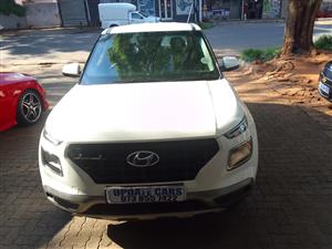 2020 Hyundai Venue 1.0T White Color Manual, Petrol, Service Book, 58000km 