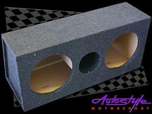12' Double Sub enclosure w/6″ port