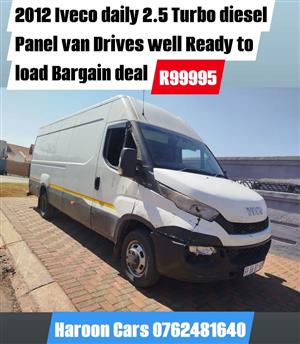 2012 Iveco daily Panel van Drives well 