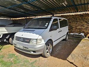 2003 Mercedes vito 112cdi 7 seater