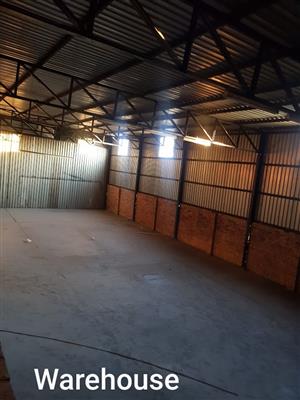 Warehouse, workshop to let Benoni
