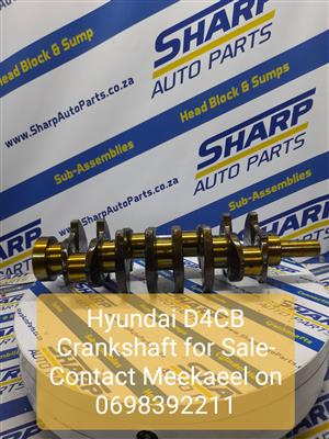 Hyundai D4CB Crankshaft For Sale