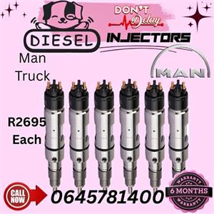 Man Truck diesel injectors