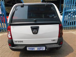 2019 Nissan NP200 1.6 Safety Pack with Canopy Petrol Manual 98,000km Upholstered