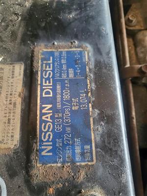 NISSAN GE13 TRUCK ENGINE. EXCELLENT CONDITION