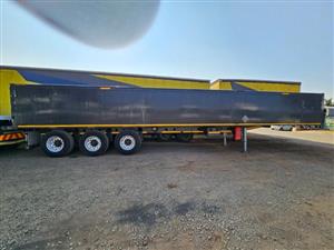 2017 Afrit 55M³ Tri-Axle Walking floor trailer for sale
