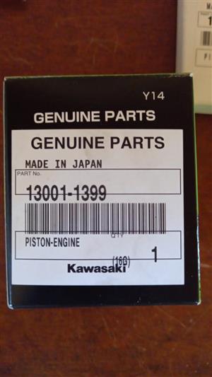 Im selling a brand new piston and rings set for a Kawasaki 150 cc super kips. 