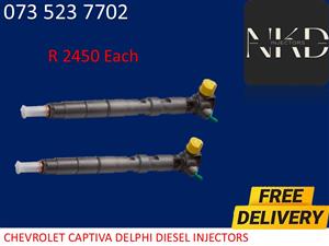 Chevrolet Captiva Delphi Diesel injectors 